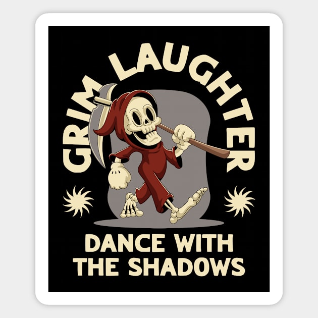 Funny Grim Reaper Magnet by milatees